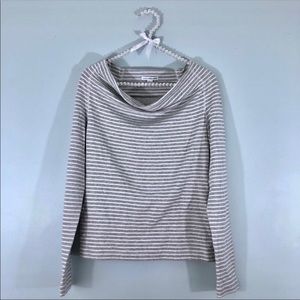 Standard James Perse | Drape Neck Striped Top